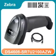 Zebra DS4608-SR7U2100AZW 1D 2D Handheld Laser Imager Barcode Scanner w USB Cable