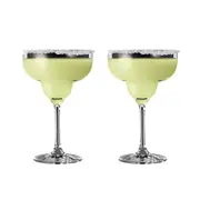 Cellar Premium Premium Set of 2 Margarita Glass 340ml Cellar