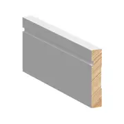 Porta 92 x 18mm 2.7m Primed FJ Pine Shadow Line Architrave