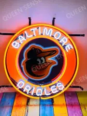 17"x17" Baltimore Orioles Lamp Neon Sign With HD Vivid Printing Bar Club Room MM
