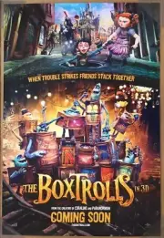 BOXTROLLS MOVIE POSTER 2 Sided RARE ORIGINAL INTL 27x40 SIMON PEGG