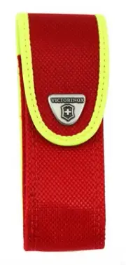 Swiss Army Red & Yellow Nylon Belt Pouch for Rescue Tool Victorinox 4.0851 New