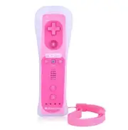 2 In 1 Right Handle With Built-In Accelerator For Nintendo Wii / WiiU Host( Pink