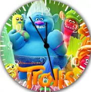 Trolls Frameless Borderless Wall Clock Nice For Gifts or Decor E226