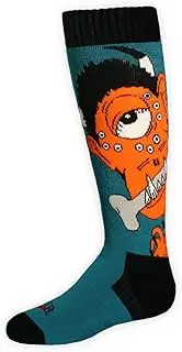 [Hot Chillys] Boy's Monster Medium Cushion Sock