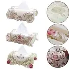 Lace Fabric Table Tableclot Pastoral Style Table Runner Home Decor