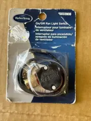 HARBOR BREEZE CEILING FAN PULL CHAIN ON/OFF FAN LIGHT SWITCH 0033908 - BRAND NEW