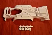 AMT 1957 Ford Thunderbird Chassis 1/25