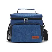 Insulated lunch bag, large capacity, portable outdoor lunch box bag, portable lunch bag for office workers with rice