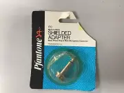Amphenol Microphone to 1/4" Phono Plug Adapter / Old Vintage Ham Radio Tube / PA