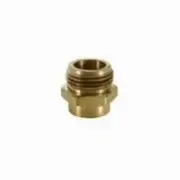 Brass Craft HU12-8-12 1/2" FHT X 3/4" MHT Brass Hose Thread Adapter