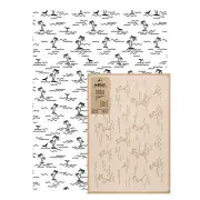 KIDS reusable PLASTIC Wall STENCIL Template 25.6" x 37.4" Allover OCEAN ISLANDS