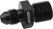 Aeroflow Metric M14 X 1.25mm to -6AN Black Male M14X1.25mm to -6AN - AF742-06BLK
