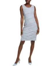 St. John Lurex Tweed Dress