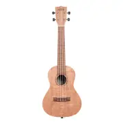 Kala KA-20C Burled Meranti Concert Ukulele, Nandu Fretboard, Natural Satin