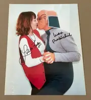 STAR TREK Max Grodenchik "Rom" & Lolita Fatjo Signed Colour Photo Black Texta