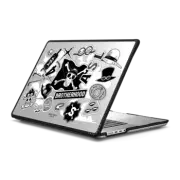 MacBook Pro 16-inch (M1 - M4) Impact Case Brotherhood Monotone Sticker MacBook Case