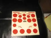Ki-84 decal sheet from a Tamiya kit in 1/48 scale