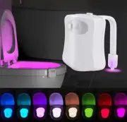 Toilet Light Motion Activated Toilet Night Light Plastic Toilet