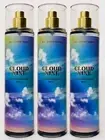 3 Bath & Body Works CLOUD NINE Fine Fragrance Mist Body Spray 8 oz