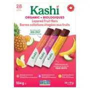 Kashi Organic Layered Fruit Bars, 28 Bars, 504g/17.6oz Box