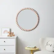 Bobbin Mirror - Round - Pink