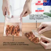 Mini Portable Sealing Machine Food Storage Plastic Bag Handheld Heat Sealer Home
