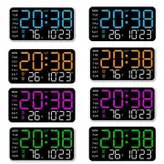 Temperature Date Display Clock For Home Decor Fahrenheit Celsius Switch