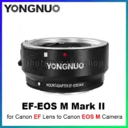 YONGNUO EF-EOS M II Auto Focus Lens Adapter for Canon EF Lens to EOS M M5 M6 M50