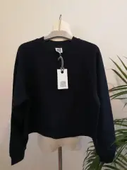 SEED HERITAGE GIRLS NAVY CROP SWEATER JUMPER SIZE 10,12 | RRP $49.95 |BNWT