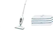 BUNDLE BLACK+DECKER 1300W 10-IN-1 Steam-mop and BLACK+DECKER steam-mop Replacement Pads (2 Pack)