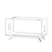 Transparent Acrylic Speaker Stand Portable Desktop Display Stand Protective5060