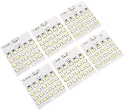 LAPYAPPE 6pcs Car Reading Lights Led Light Panel Easy Install Camping Automotive Accessory