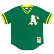 Mitchell & Ness Green MLB Oakland Athletics Reggie Jackson Jersey - S