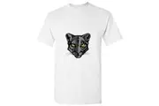 Black Panther Panthera Leopard Jaguar Cat Animal Men T Shirt Tee Top