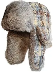 [Superfit] SPYXGS Winter Trapper Hats Windproof Face Warmer Ear Flap Russian Ushanka Cap Yellow