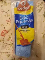 O Cedar Extra Squeeze Sponge Mop Refill Microfiber Wave Sponge