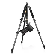QZSD Camera Tripod Kit + Ball Head + Quick Release Plate + Extension Pole