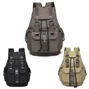 Unisex Retro Rucksack Large Capacity Travel Bag Leisure Backpack Schoolbag