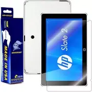 ArmorSuit MilitaryShield HP Slate 2 Tablet Screen Protector + White Carbon Skin