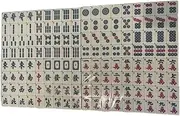 Generic Sealed Large Mahjong Set International Version with English and Number Size 36
