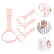 4 Pcs Pull up Rings Play Pen Handles Links Standing Safety Infant