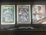 Jace Jung 3 Card Lot - Detroit Tigers