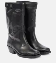 [Isabel Marant] Isabel Marant Ademe leather cowboy boots UK 8 black