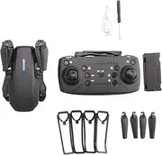 Justivana Pro Drone 4K HD Camera Foldable Drone Height Fixed Remote Control Pro Wifi Drone Toys Dual Camera 2 Battery