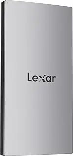 Lexar ES3 External SSD 1TB, USB 3.2 Gen2 Portable SSD, up to 1050MB/s Read, 1000MB/s Write, Portable SSD for iPhone15 Series/Mac/PS5/XBOX/Laptop/PC and Game Console (LES3XXX001T-RNSNG)