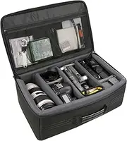 Vanguard Divider Bag 40 Fits Vanguard Supreme 40F Waterproof and Airtight Hard Case with Foam