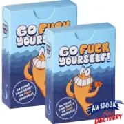2pack Go Fuc Yourself The Adult Go Fish Card Game Youve Always Wanted Hilarious