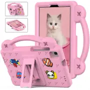 Nevenka Cartoon EVA Full Body Protective Tablet Case for Samsung Tab A7 Lite 8.1(2021) T220-Pink