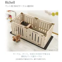 在飛比找蝦皮購物優惠-現貨 日本Richell ABS塑鋼三用多功能安全圍籠【六面